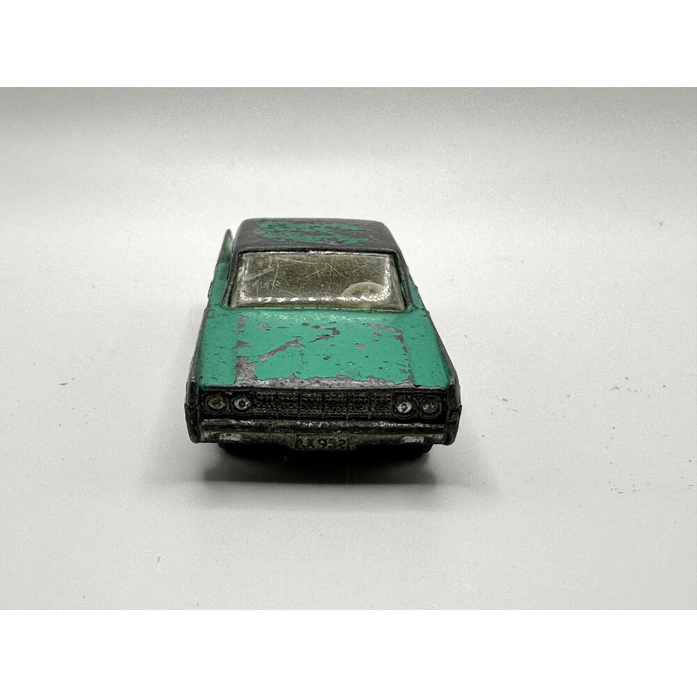 Vintage 1960 Matchbox Toy Car No. 31 Lincoln Continental Teal England Hot Wheels - Picture 2 of 6